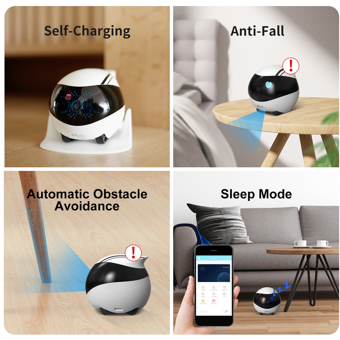 RoboBuddy™ – Smart Mobile Surveillance Robot Camera