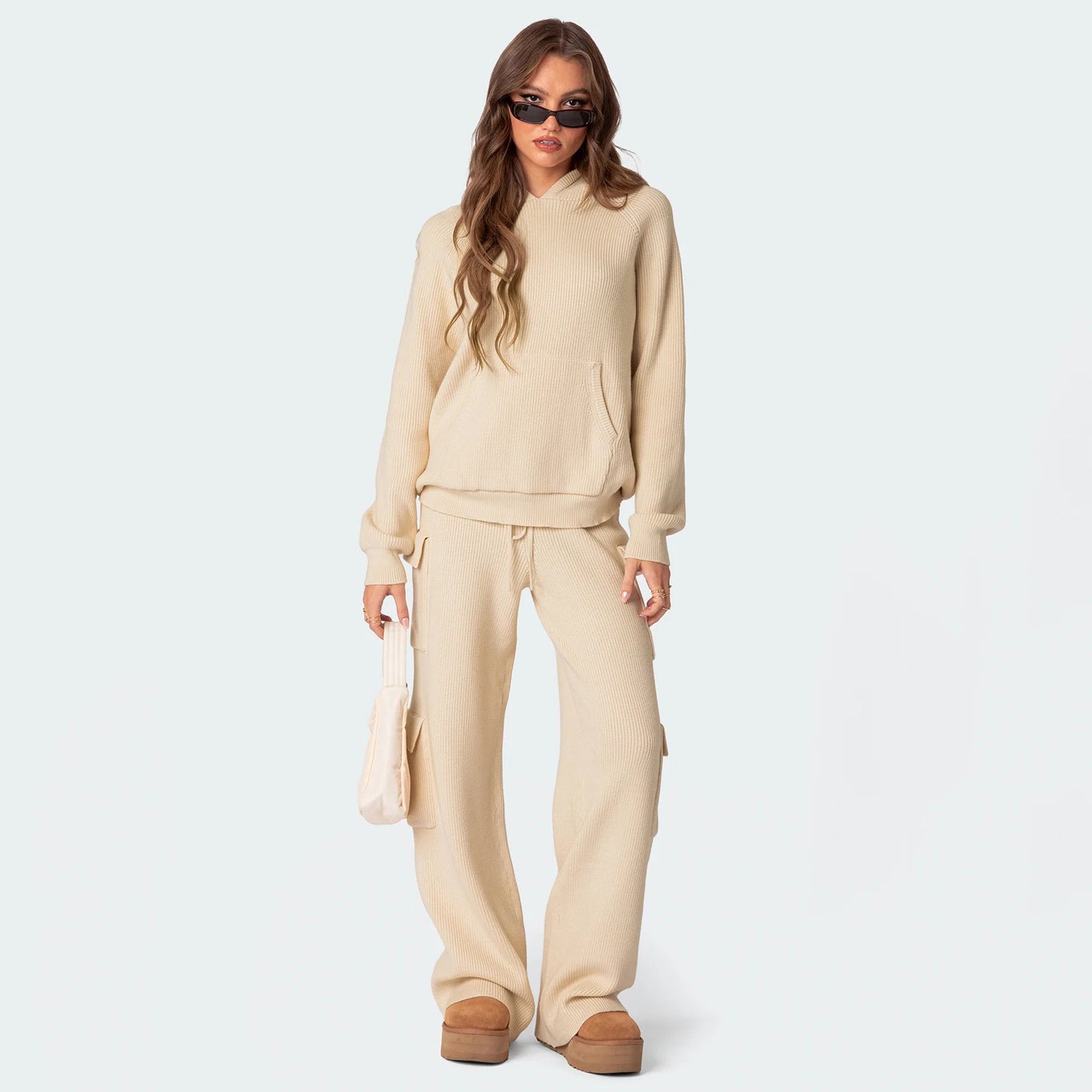 LuxeLounge™ Knit Sweater Set
