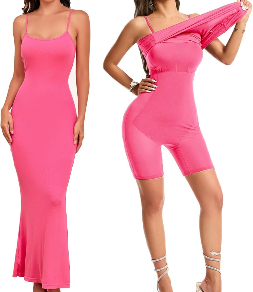 Shapewear Slim Fitting Long Dress