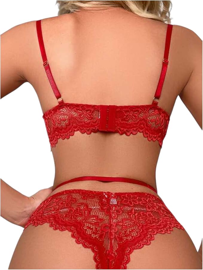 Seductiva™ Lace Corset Lingerie Set
