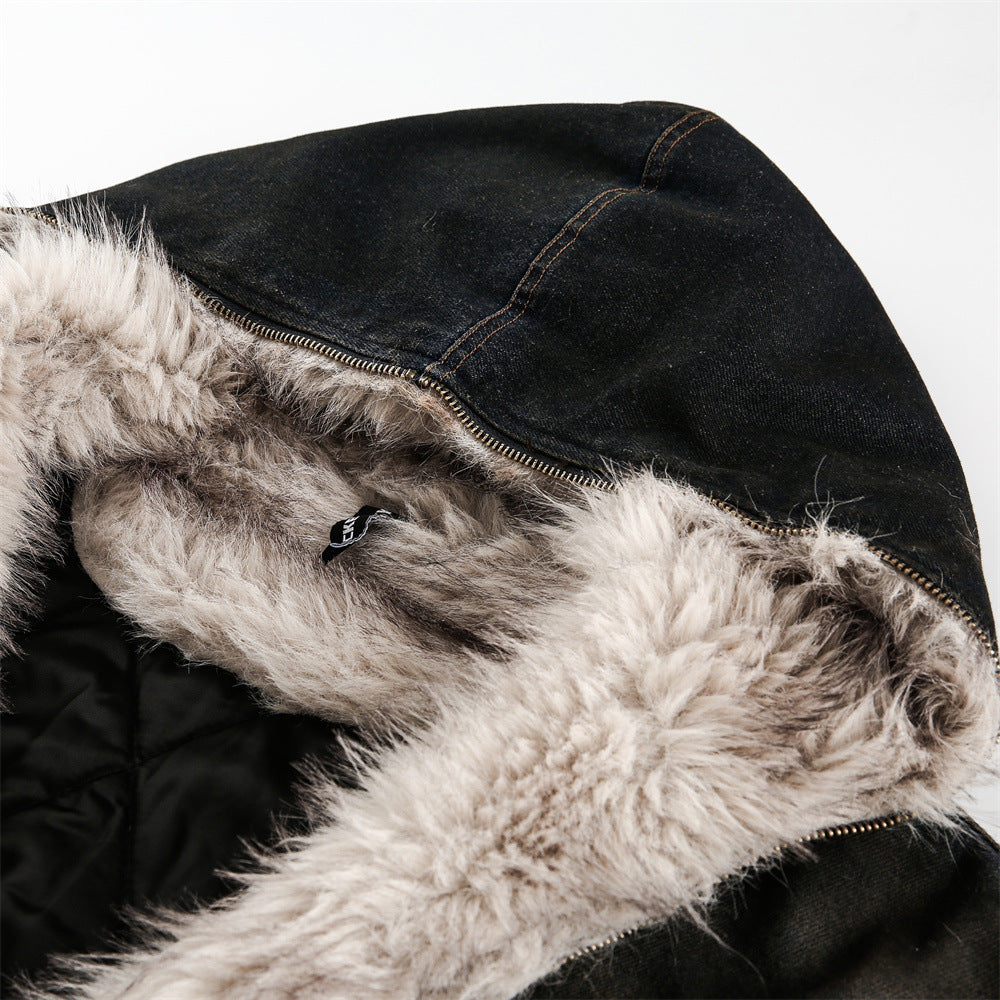 Veste en jean délavée FrostRogue