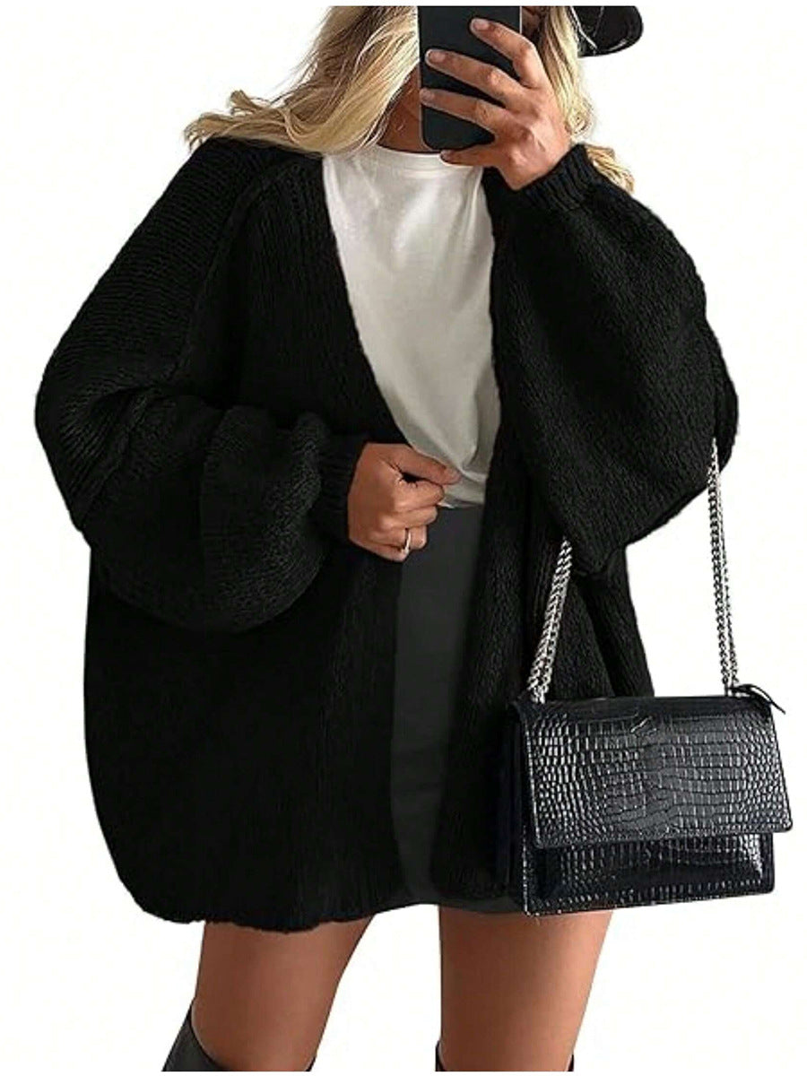 CloudSoft Oversized Knit Cardigan