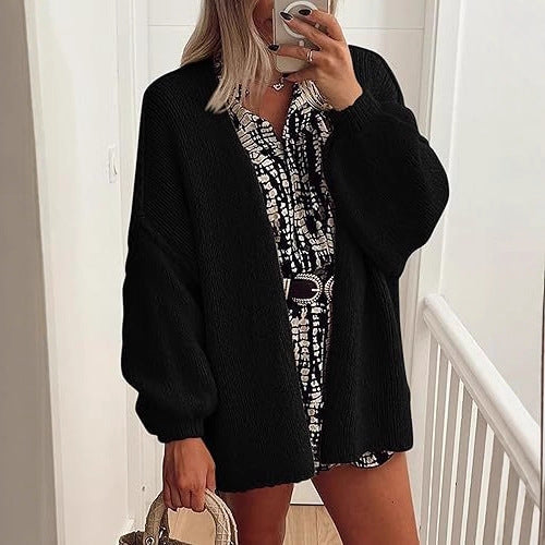 CloudSoft Oversized Knit Cardigan