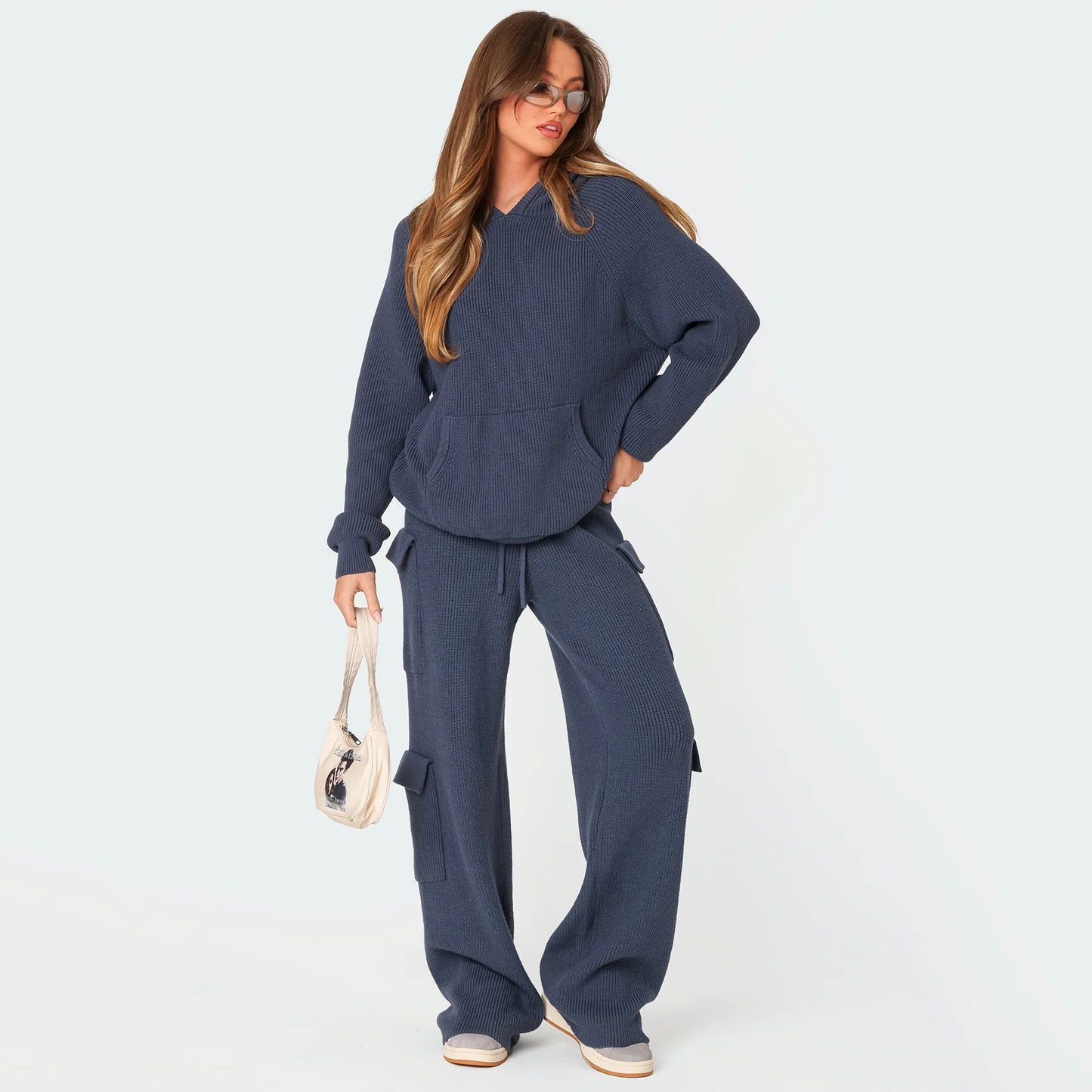 LuxeLounge™ Knit Sweater Set