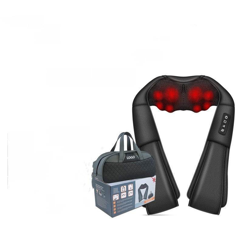 RelaxaLux™ Heated Neck & Shoulder Massager + FREE Luxury Tote Bag