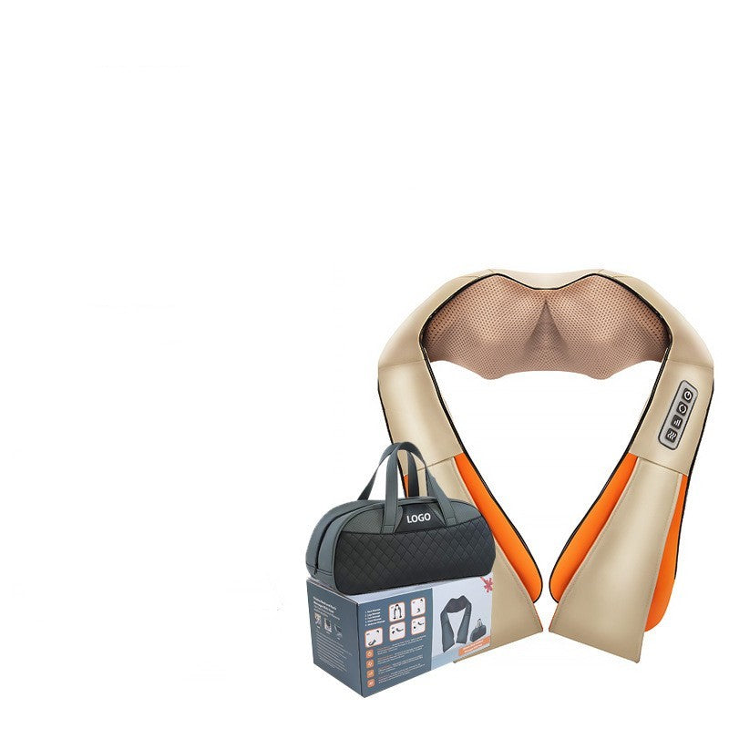 RelaxaLux™ Heated Neck & Shoulder Massager + FREE Luxury Tote Bag