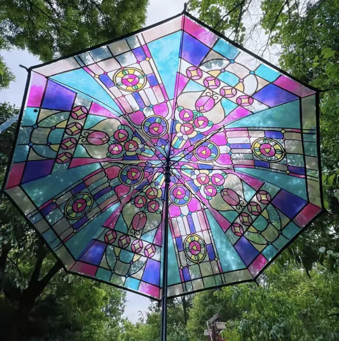 LumiShield™ Automatic Transparent Umbrella