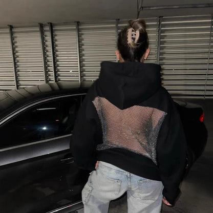 Starluxe™ Crystal Star Hoodie