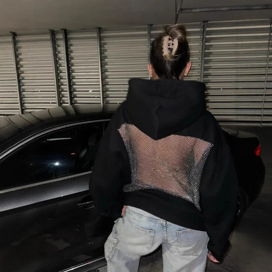 Starluxe™ Crystal Star Hoodie