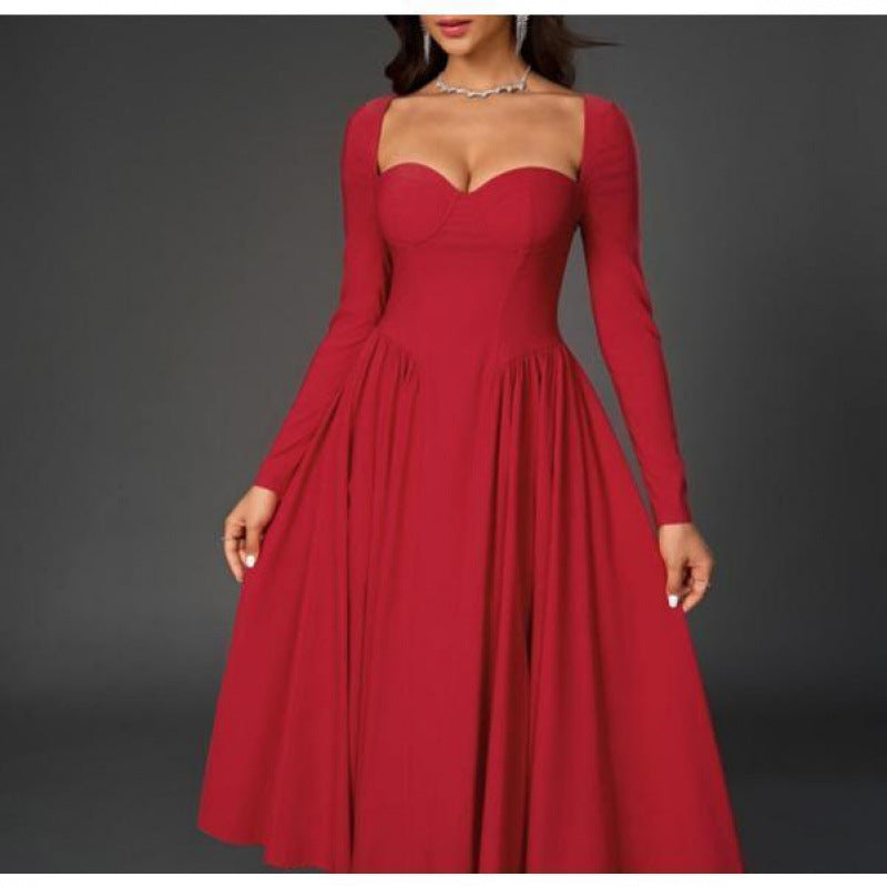 Robe midi plissée Heavenly Grace