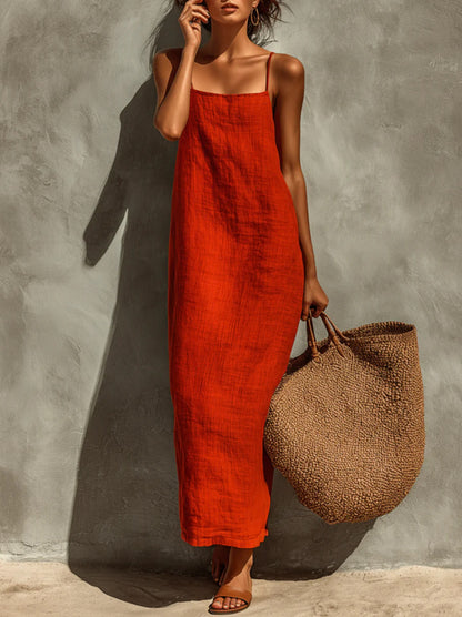 The Soleil Slip Dress