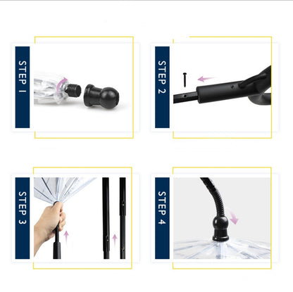 Parapluie transparent ajustable pour animaux de compagnie PawShield™