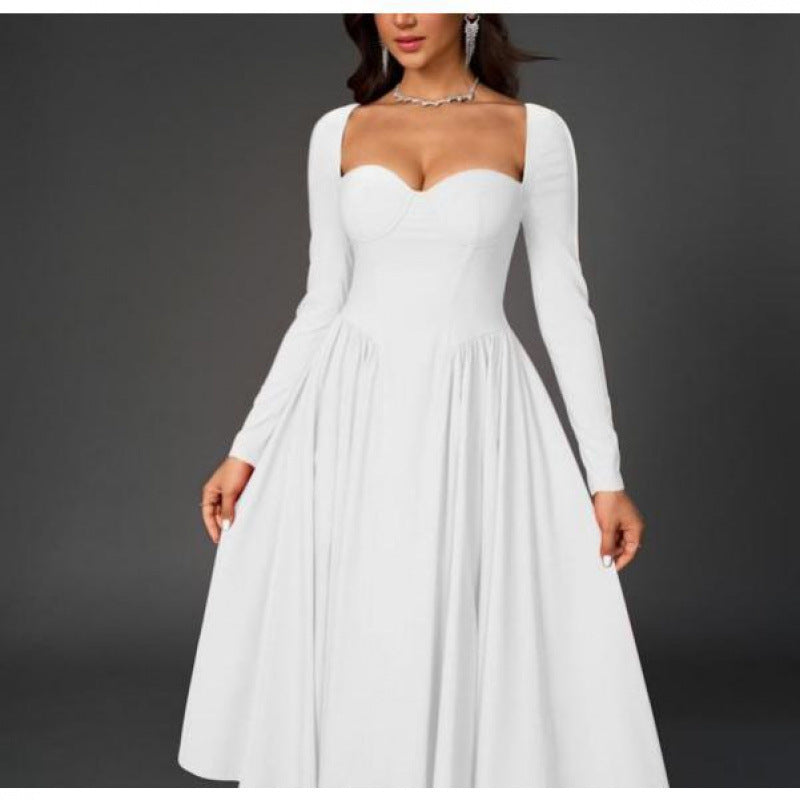 Robe midi plissée Heavenly Grace