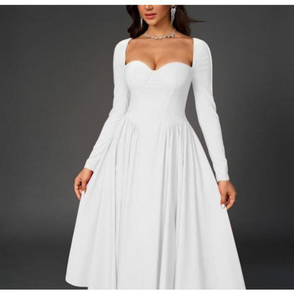 Robe midi plissée Heavenly Grace