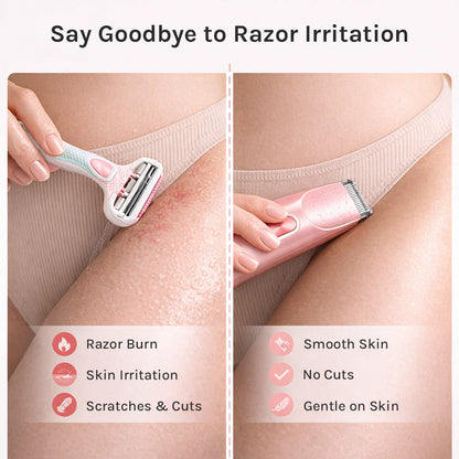 SilkGlide™ 2-in-1 Precision Shaver Kit