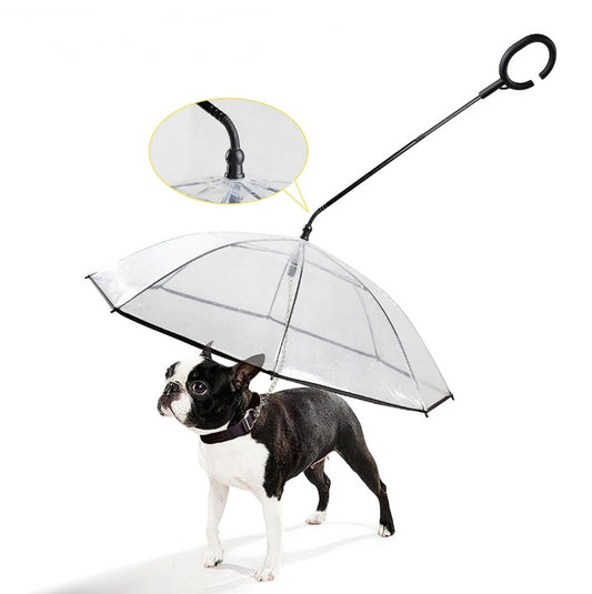 Parapluie transparent ajustable pour animaux de compagnie PawShield™