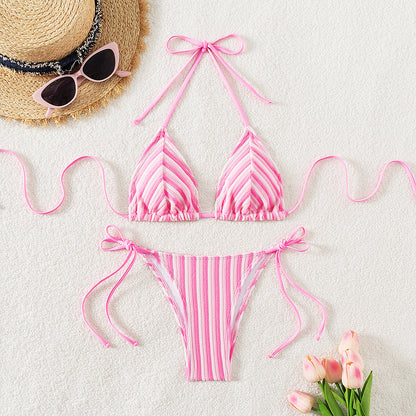 Candy Stripe™ Tie Bikini