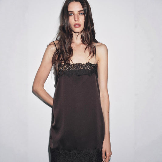 Débardeur en satin Lace Whisper™