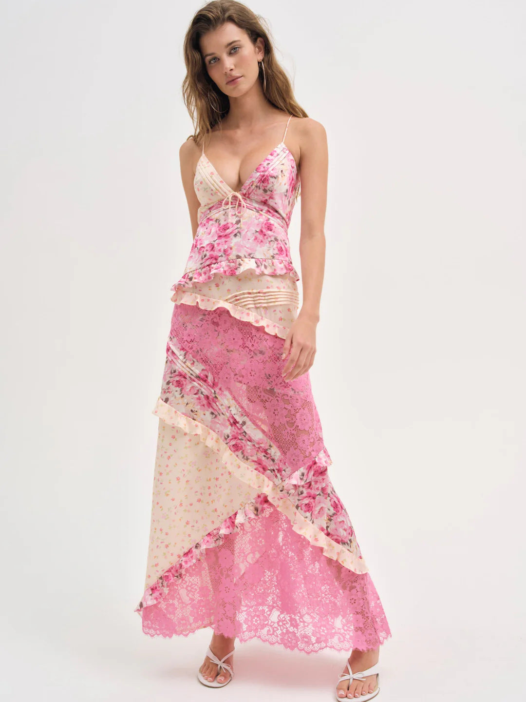 Robe à volants Elara Bloom™