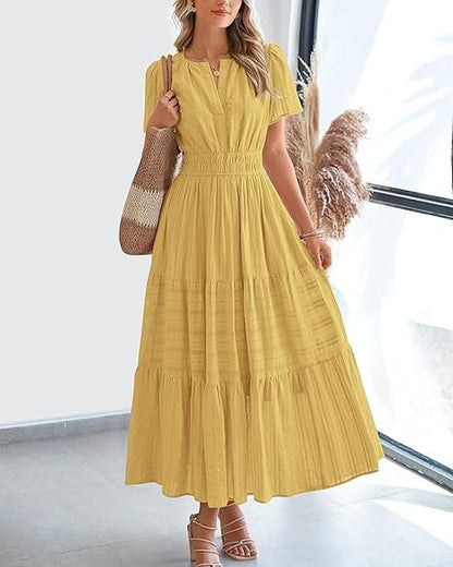 Rosalie™ Pleated Maxi Dress