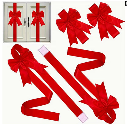 Nœud de porte de Noël HollyRibbon™