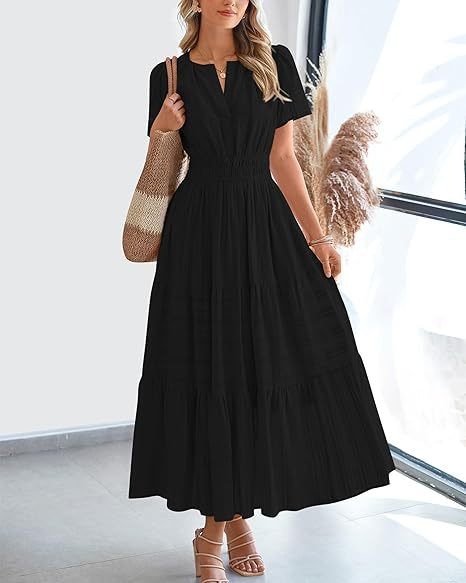 Rosalie™ Pleated Maxi Dress