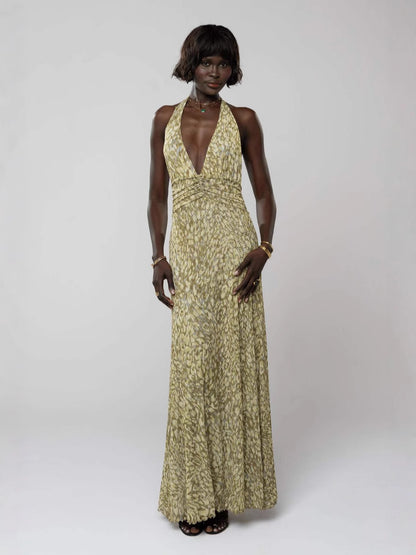 Robe longue dos nu Veda Eclipse