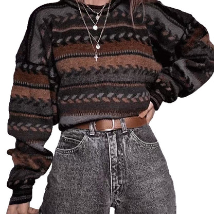 Suéter de punto grueso Autumn Muse