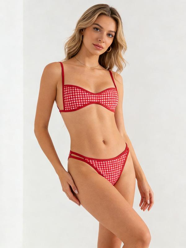Ensemble de Bikini Brodé Rosalie™