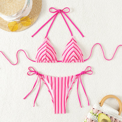 Candy Stripe™ Tie Bikini