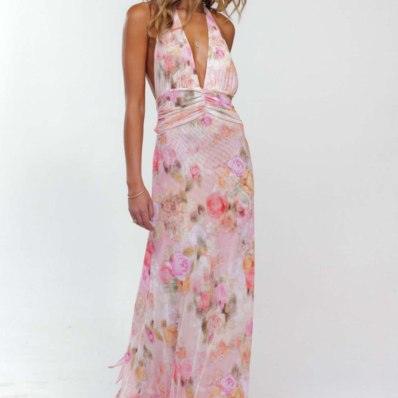 Robe longue dos nu Veda Eclipse