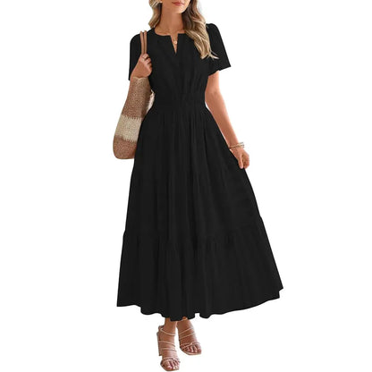 Rosalie™ Pleated Maxi Dress