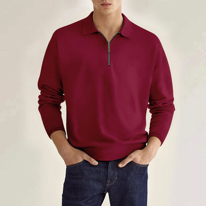 PrimeFlex™ Men’s Long-Sleeve Zip Polo
