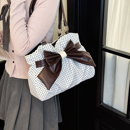 Bow & Dot Tote Bag