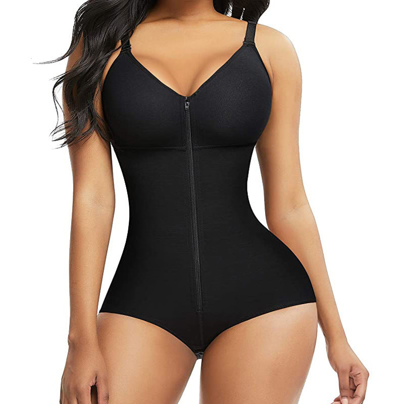 Women's Seamless Zipper One-piece Corset