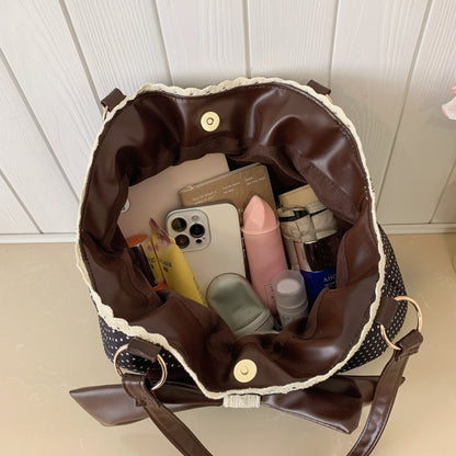 Bow & Dot Tote Bag