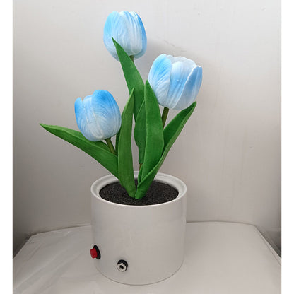 Vase veilleuse tulipe LED LumiBloom™