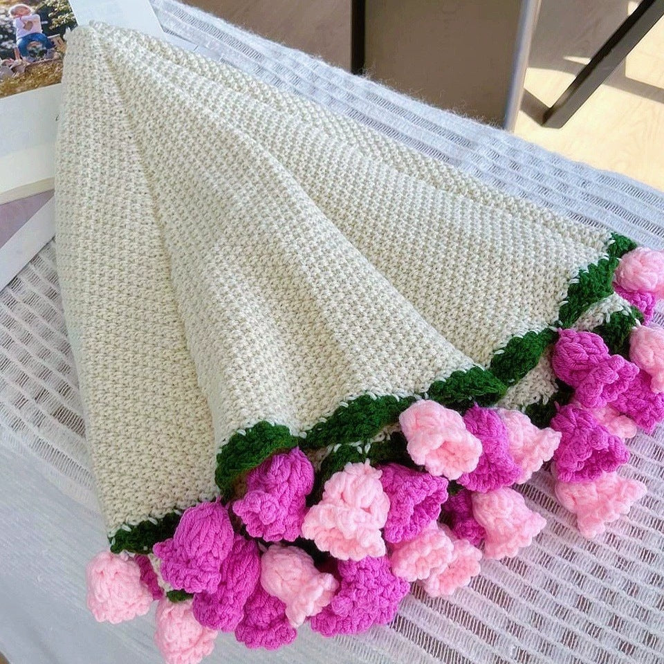 Roselynn™ Handmade Rose Bouquet Blanket