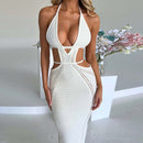 Hollow Out Cami Sweater Dress