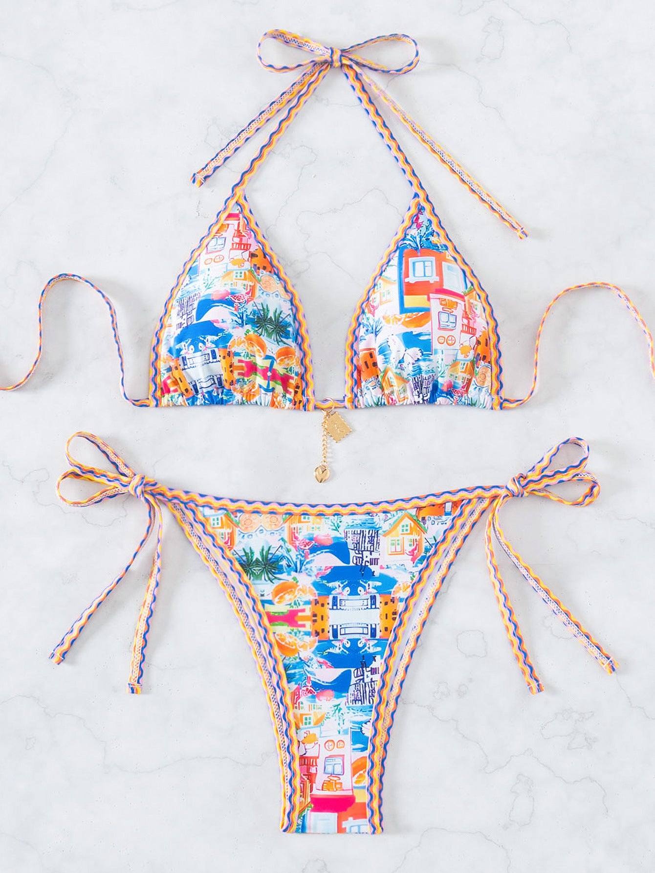SunMuse™ Triangle Bikini Set
