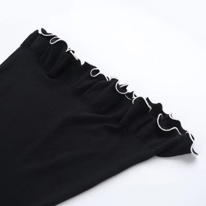 Golvende bodycon-truijurk