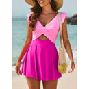 Sweet Radiance Cutout One Piece Swimsuit Dress