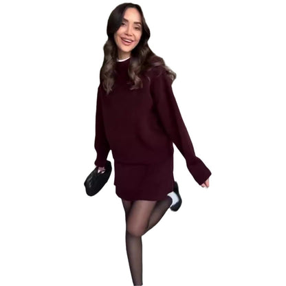 CozyContour™ Knit Skirt Set