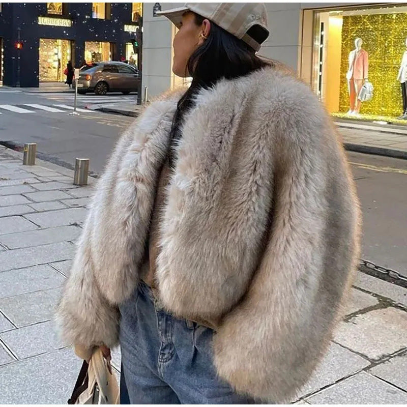 FROST LUXE™ Plush Faux-Fur Winter Coat