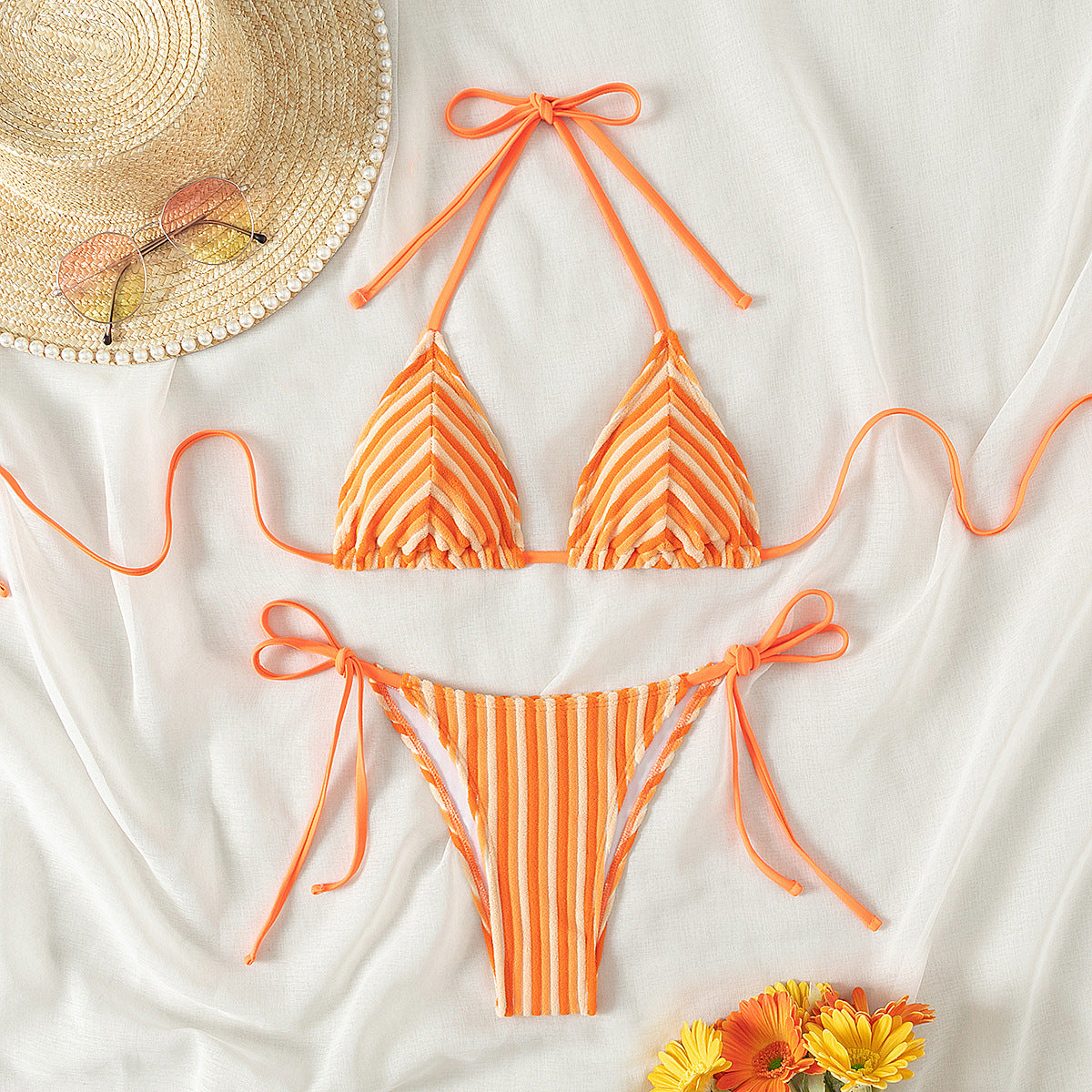 Candy Stripe™ Tie Bikini
