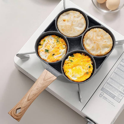 QuadChef™ 4-Hole Non-Stick Breakfast Frying Pan