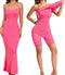 Pink Strap Dress Shapewear