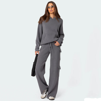 LuxeLounge™ Knit Sweater Set