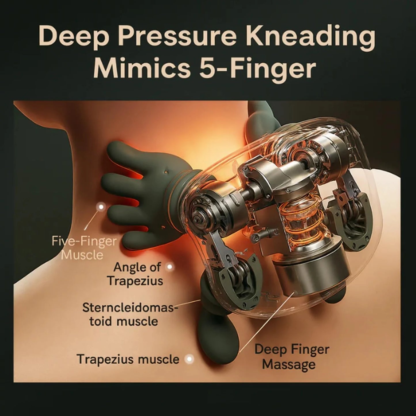 RelaxaPro™ Deep Tissue Muscle Massager