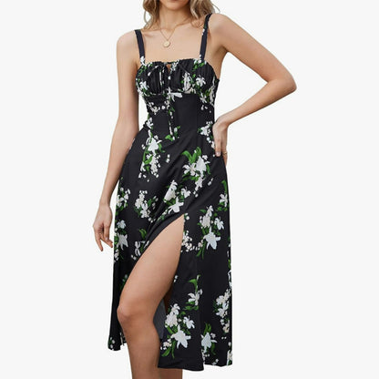 Celeste Corset Midi Dress